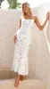 Ana Midi Dress - White Floral sold by Billy J