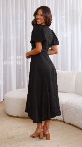 Blaire Midi Dress - Black sold by Billy J