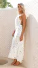 Ana Midi Dress - White Floral sold by Billy J