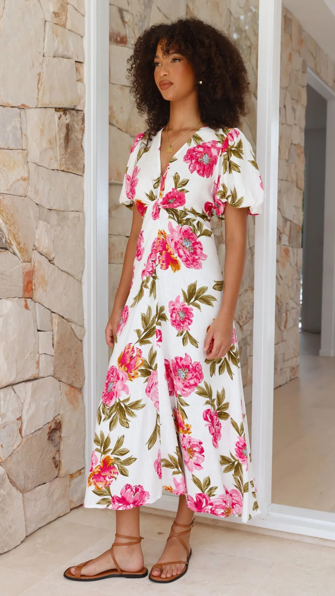 Blaire Midi Dress - Bonita Floral sold by Billy J product image thumbnail 4
