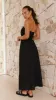 La Brisa Linen Skirt - Black sold by Billy J