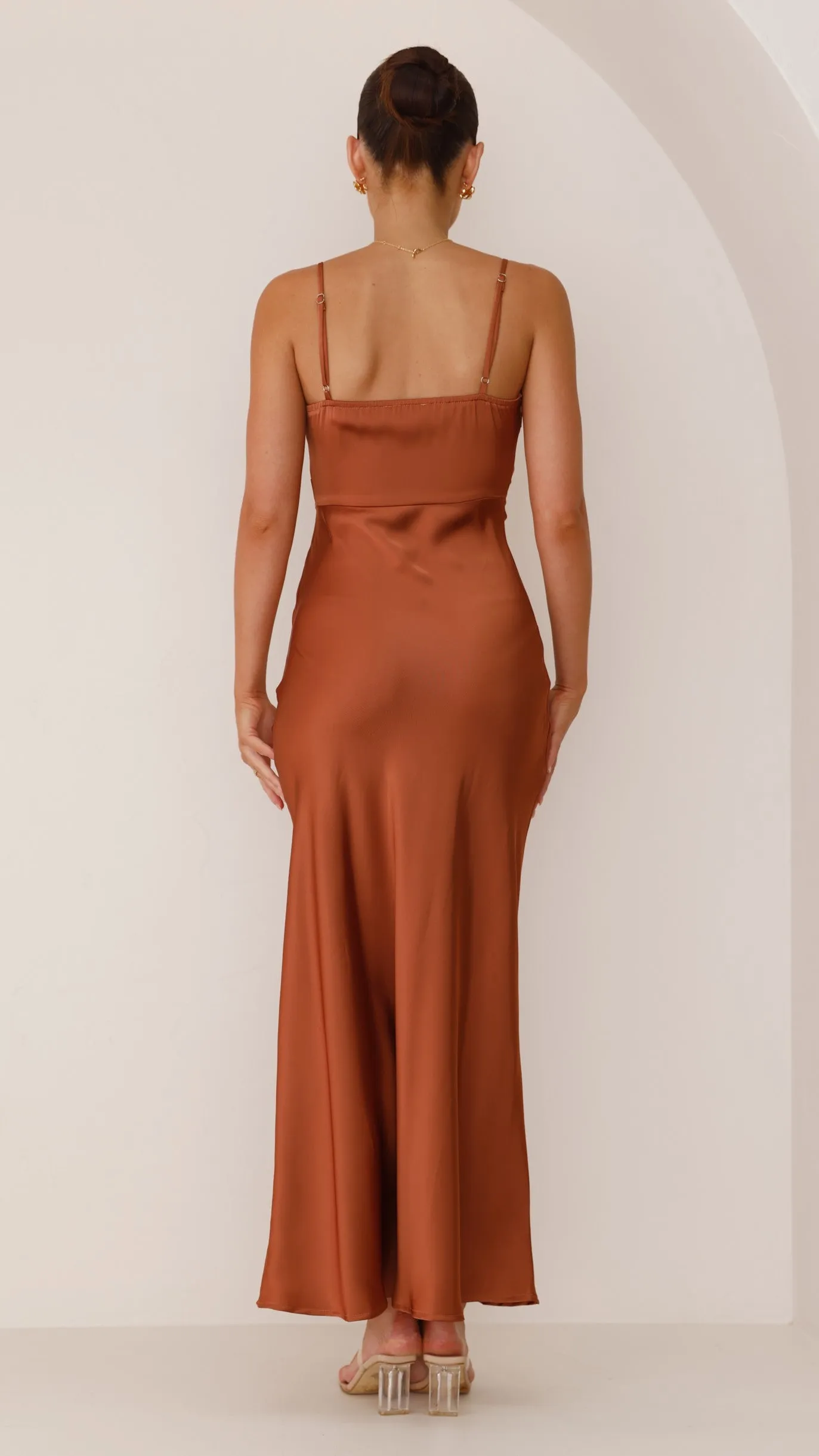 Ilana Maxi Dress - Copper sold by Billy J product image thumbnail 5