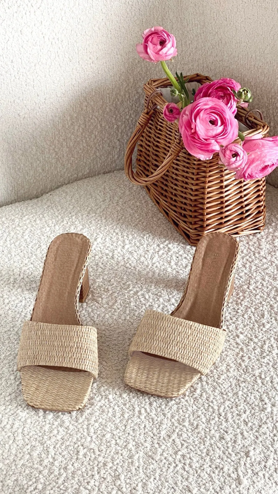 Ukko Heel - Camel Raffia sold by Billy J product image thumbnail 4