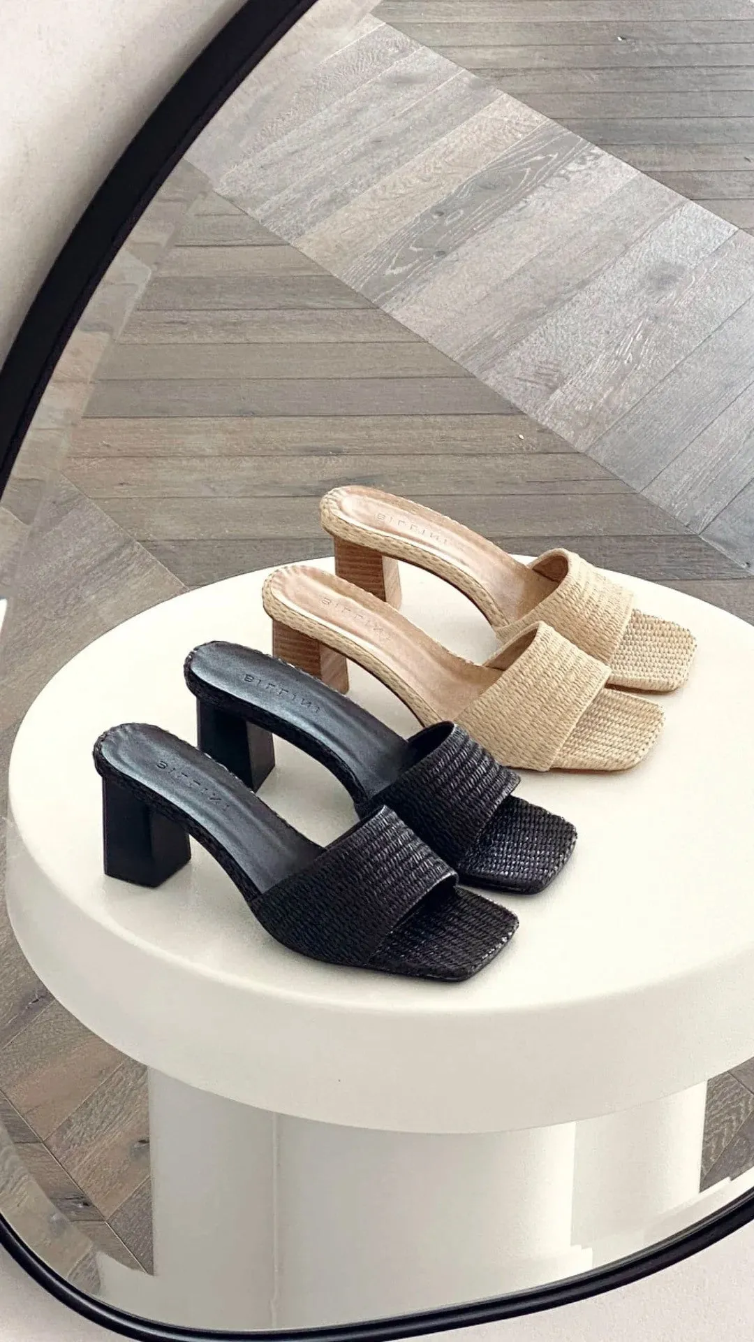 Ukko Heel - Camel Raffia sold by Billy J product image thumbnail 3