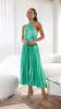 Charlotte Midi Dress - Green sold by Billy J