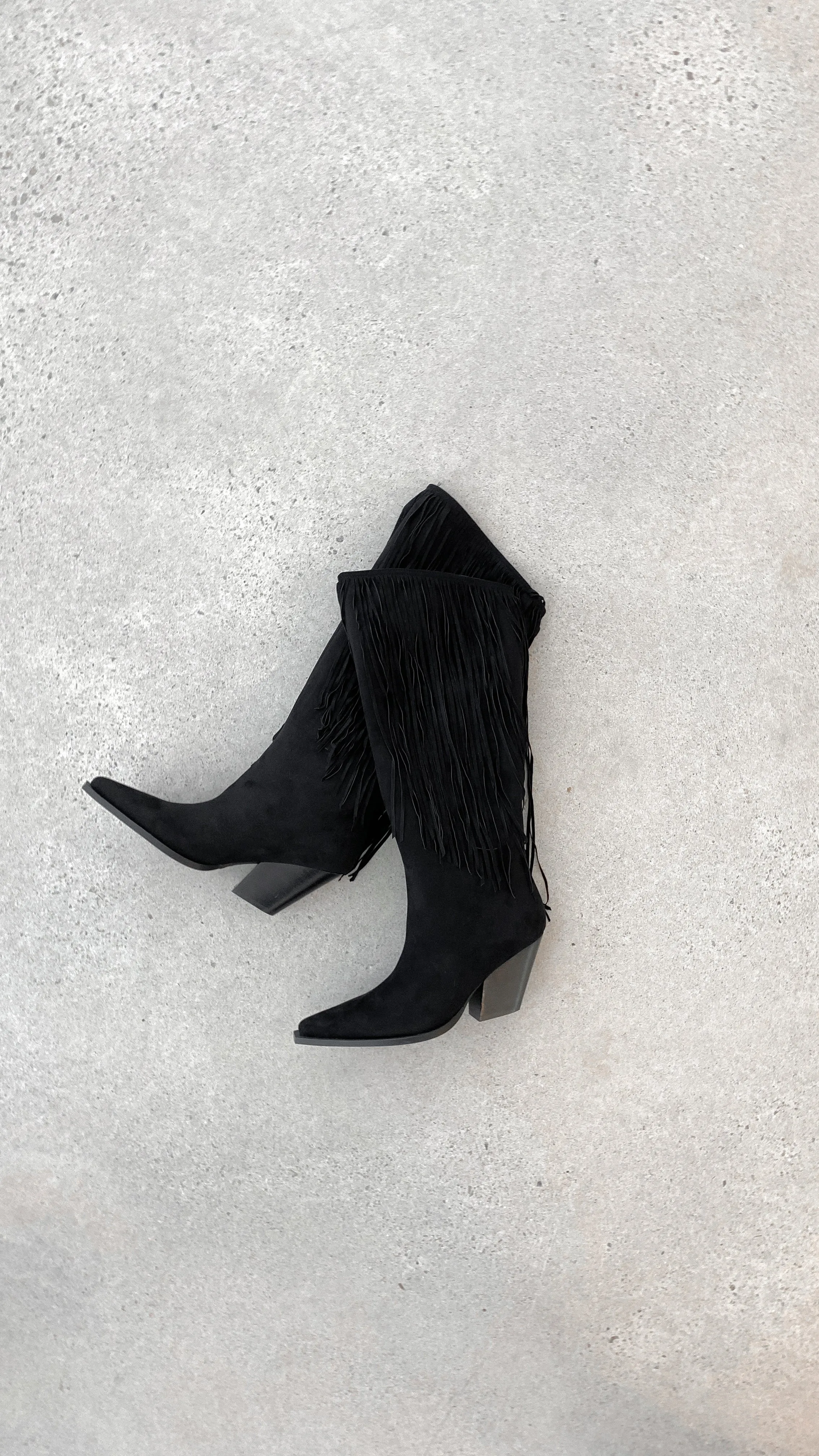 Evette Boots - Black Suede sold by Billy J product image thumbnail 4