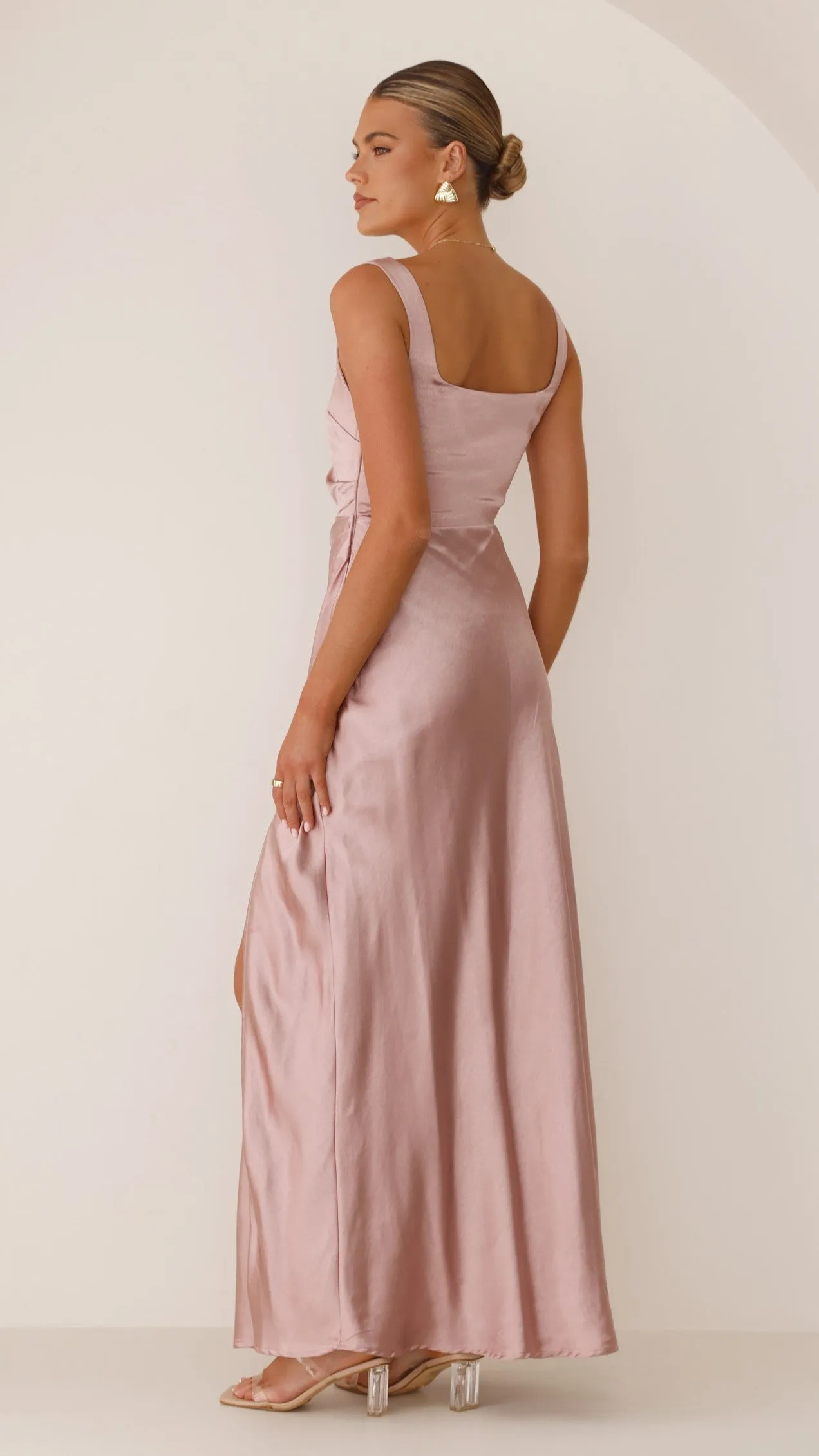 Alaria Maxi Dress - Dusty Pink sold by Billy J product image thumbnail 2