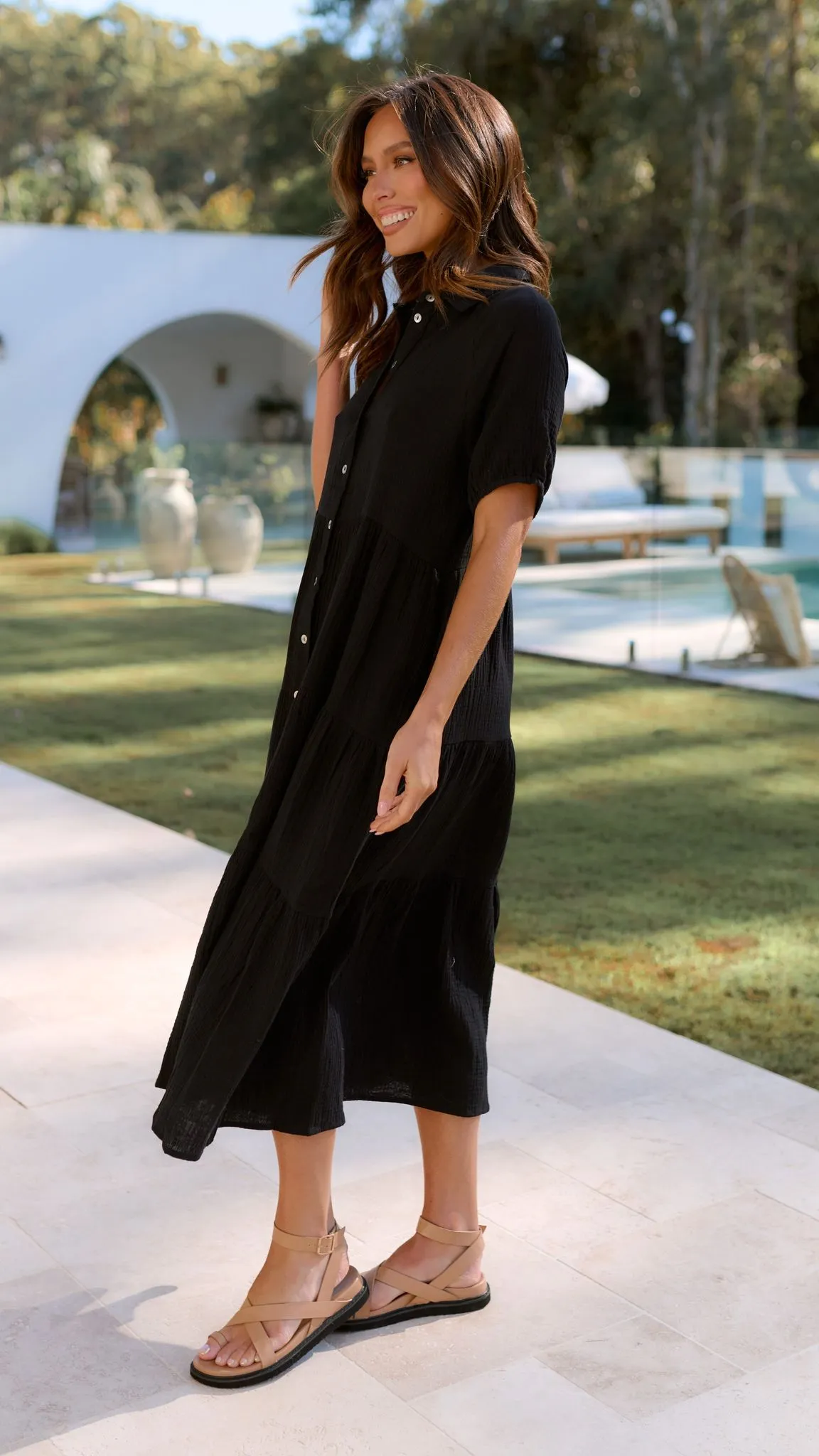 Morgana Dress - Black sold by Billy J product image thumbnail 4