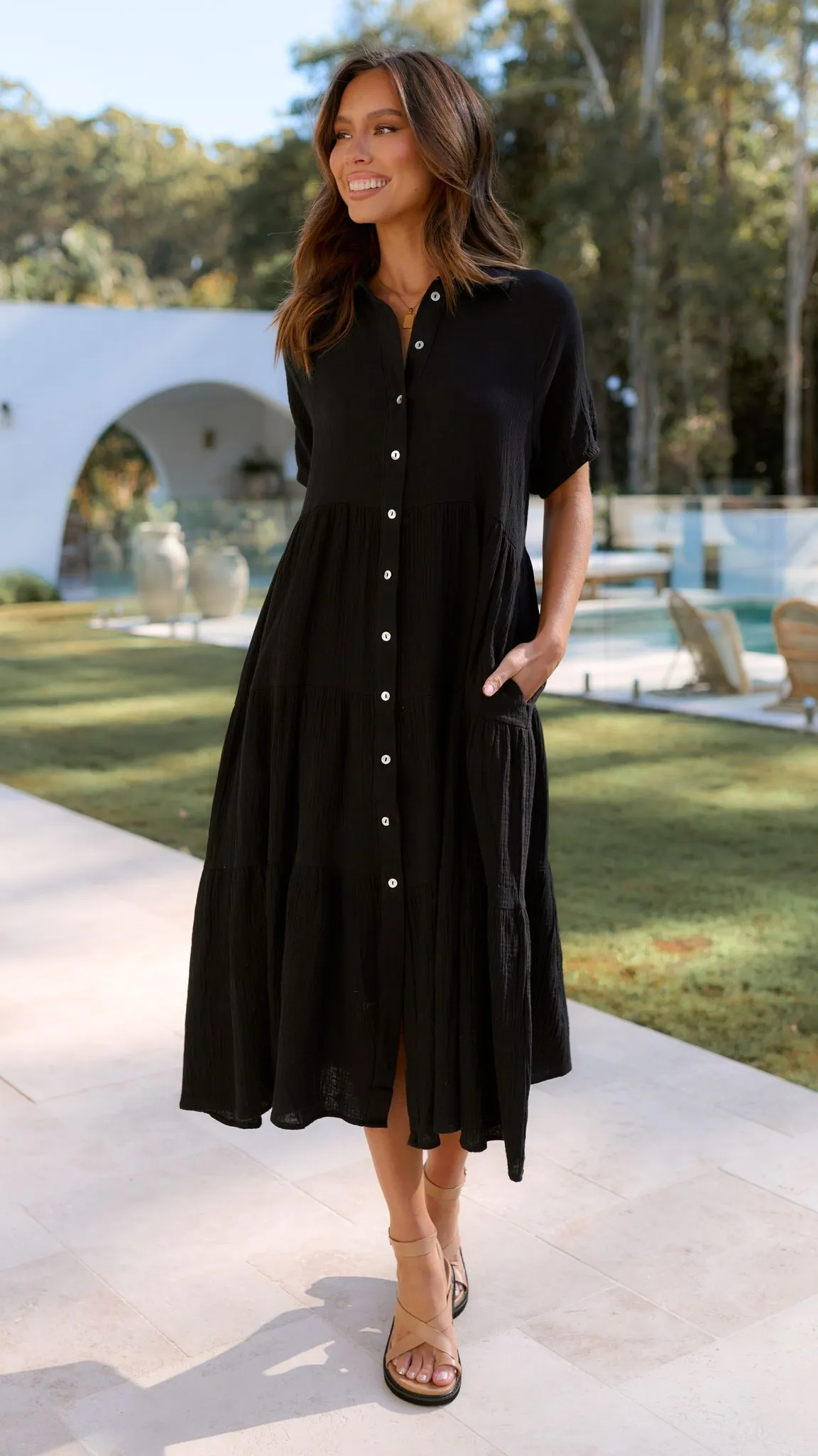 Morgana Dress - Black sold by Billy J product image thumbnail 5