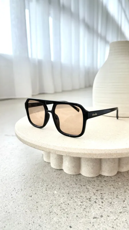 RC Smokey Topaz Sunglasses - Black sold by Billy J