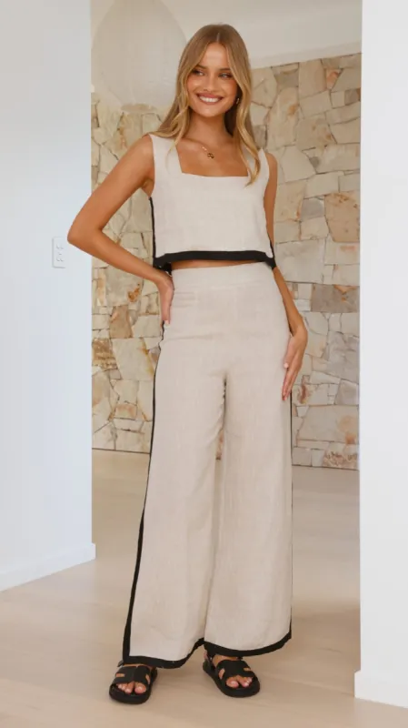 Janaina Pants - Natural sold by Billy J