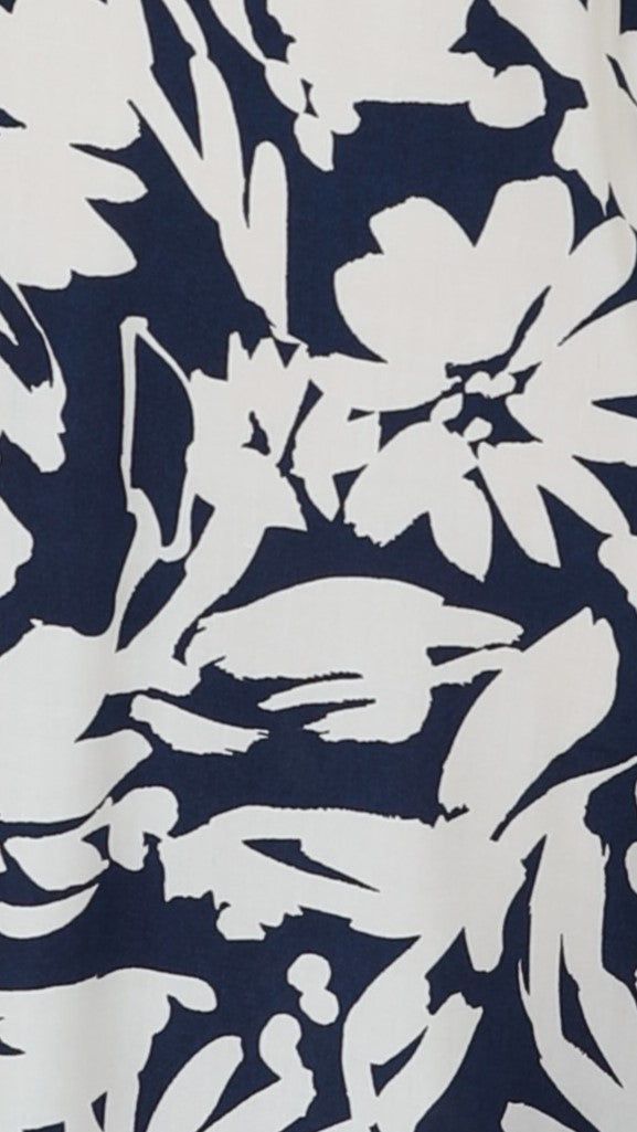 Argentina Maxi Dress - Navy/White sold by Billy J product image thumbnail 3