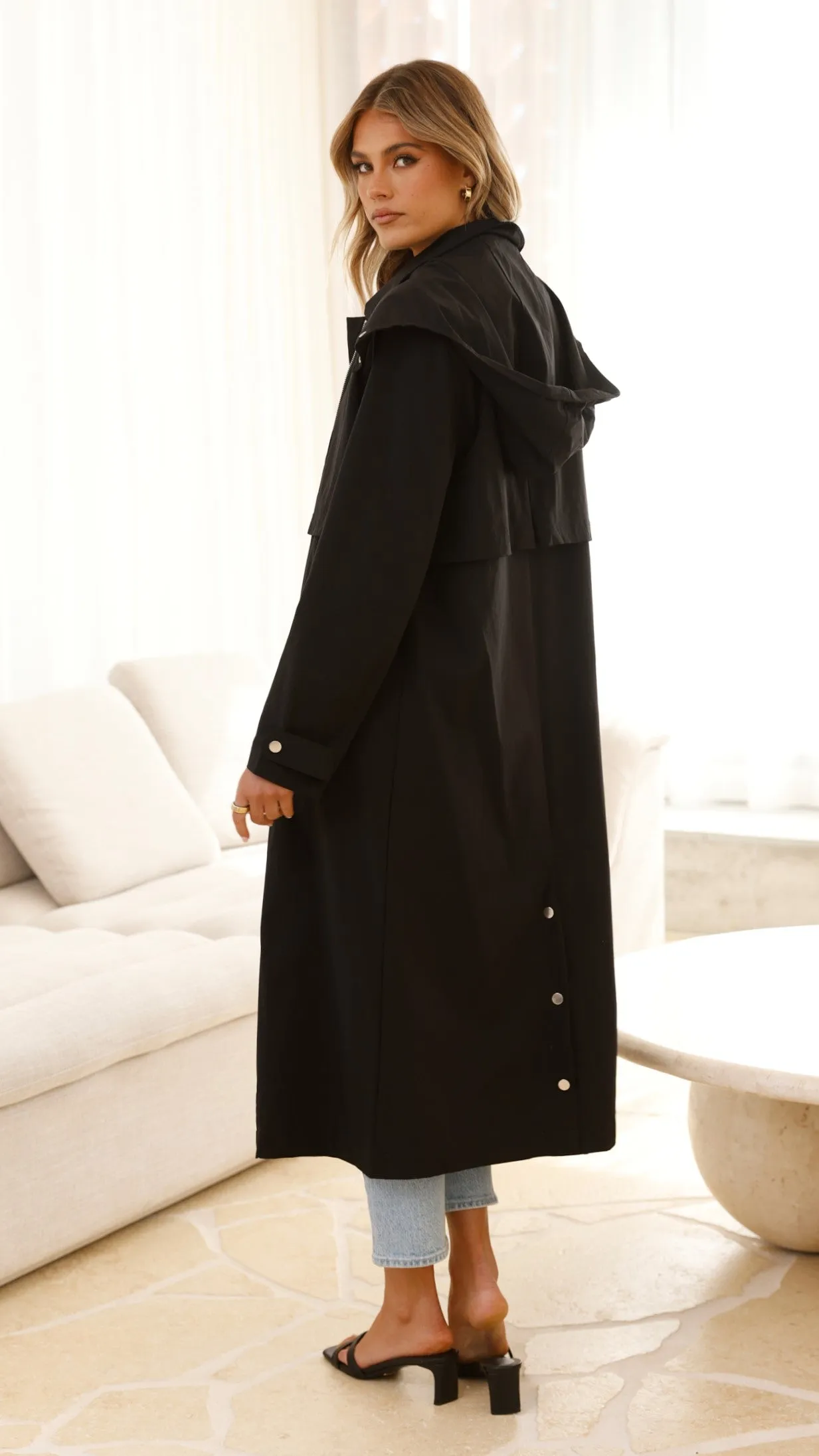 Hendrix Trench - Black sold by Billy J product image thumbnail 4