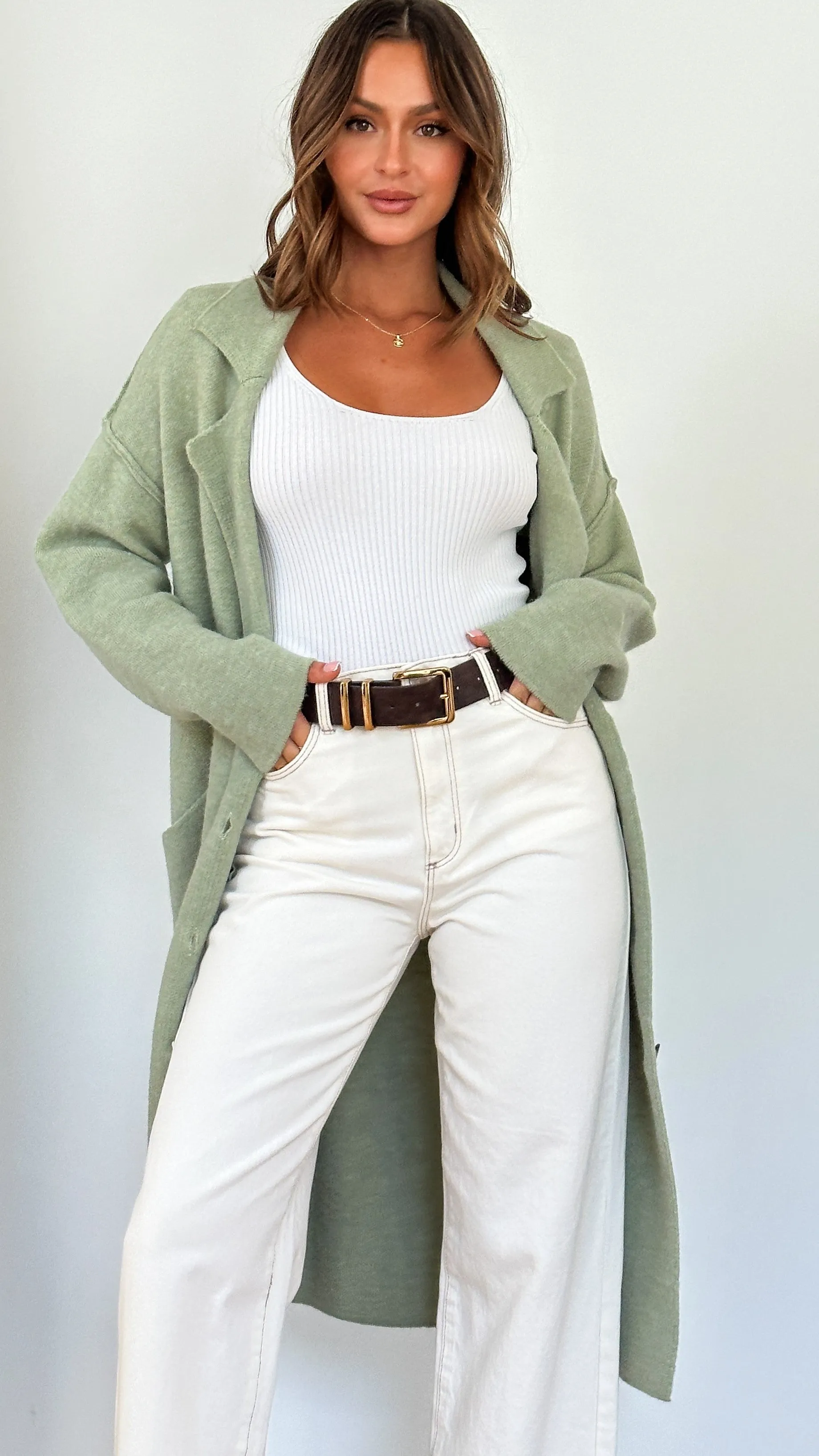 Kacela Jacket - Sage sold by Billy J product image thumbnail 5