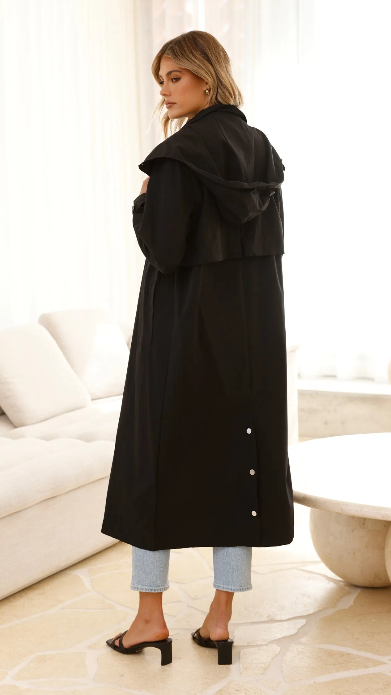 Hendrix Trench - Black sold by Billy J product image thumbnail 2