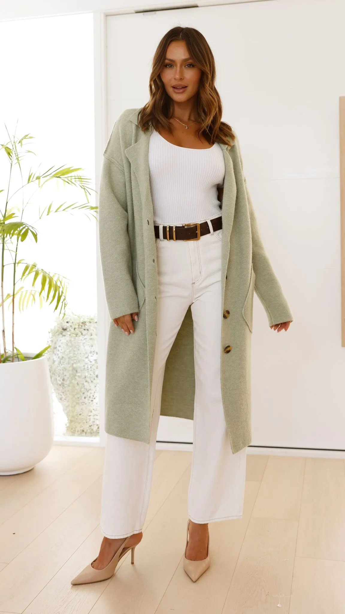 Kacela Jacket - Sage sold by Billy J