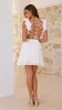 Galilhai Mini Dress - White sold by Billy J
