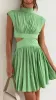 Beatrice Mini Dress - Light Green sold by Billy J