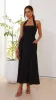Caden Maxi Dress - Black sold by Billy J