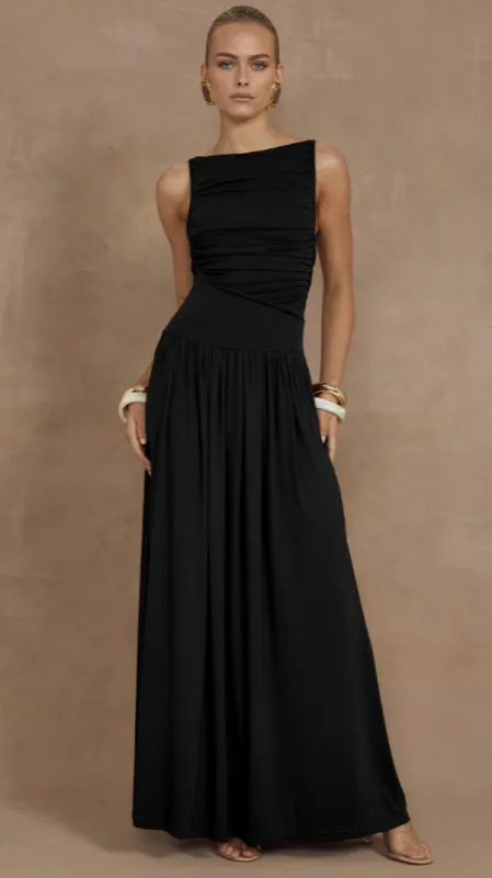 Nalla Maxi Dress - Black sold by Billy J