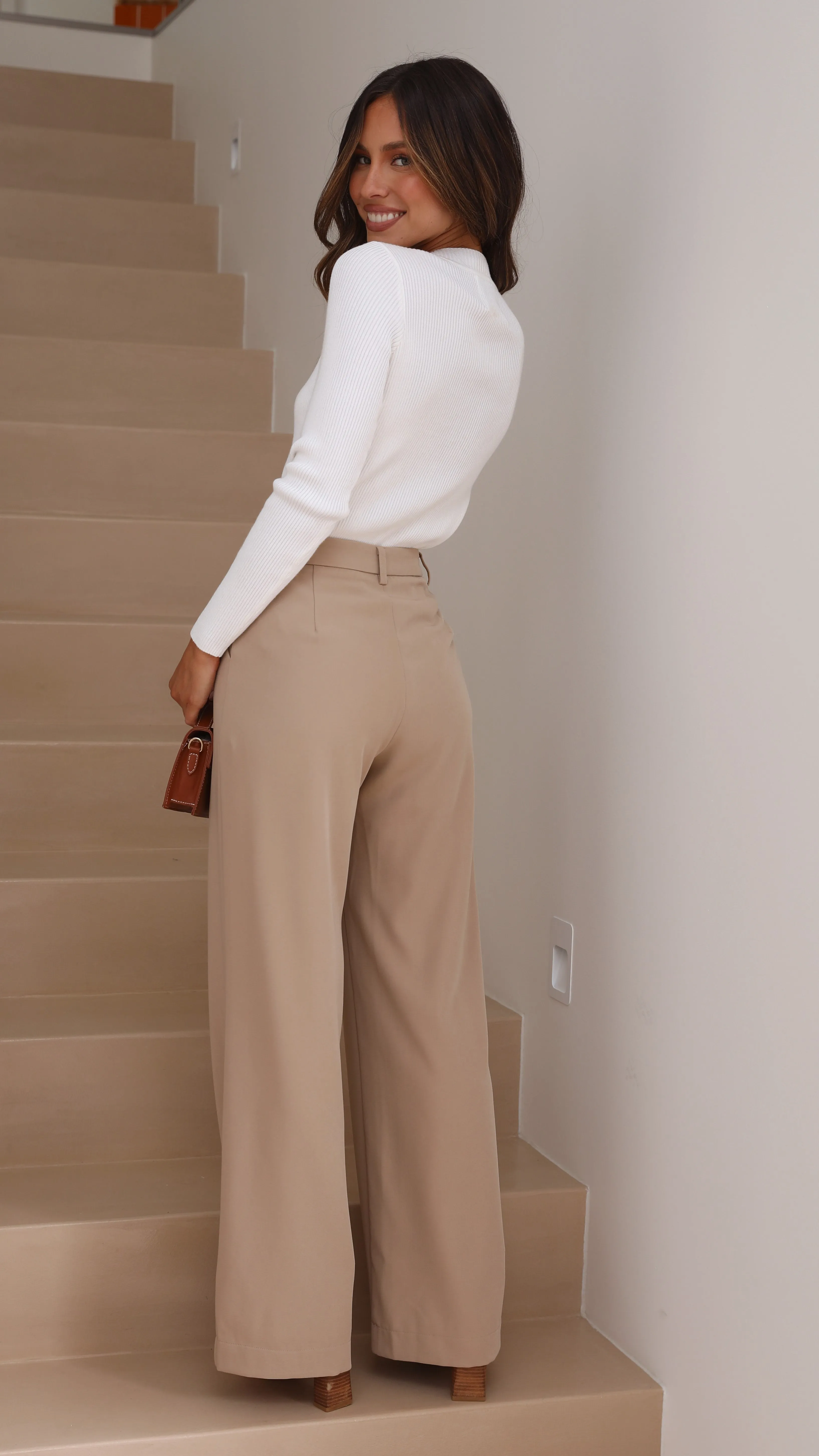 Ava Long Sleeve Top - White sold by Billy J product image thumbnail 2