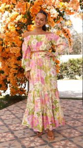 Inka Top - Pink Floral sold by Billy J