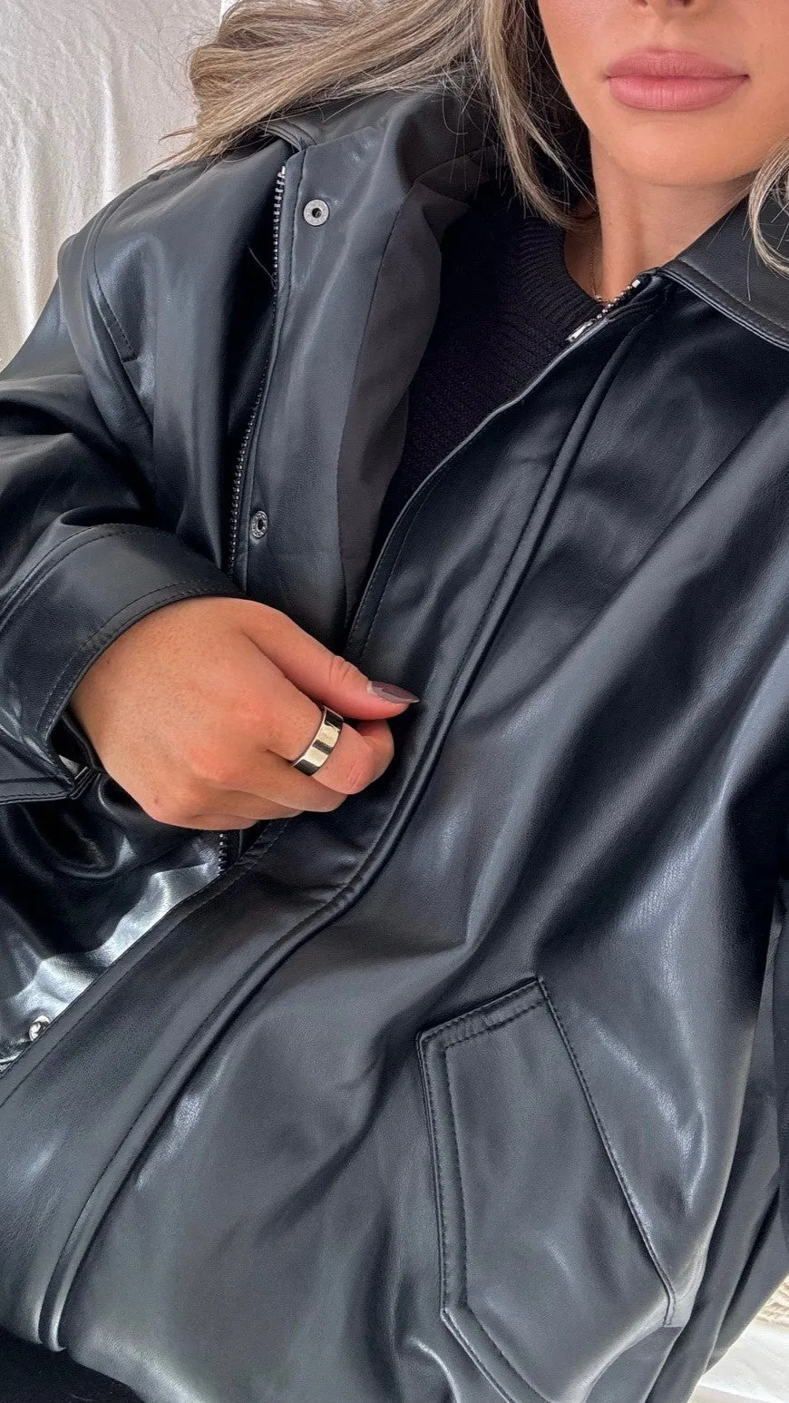 Kenny Bomber - Jet Black sold by Billy J product image thumbnail 4