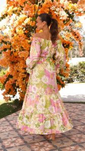 Inka Top - Pink Floral sold by Billy J