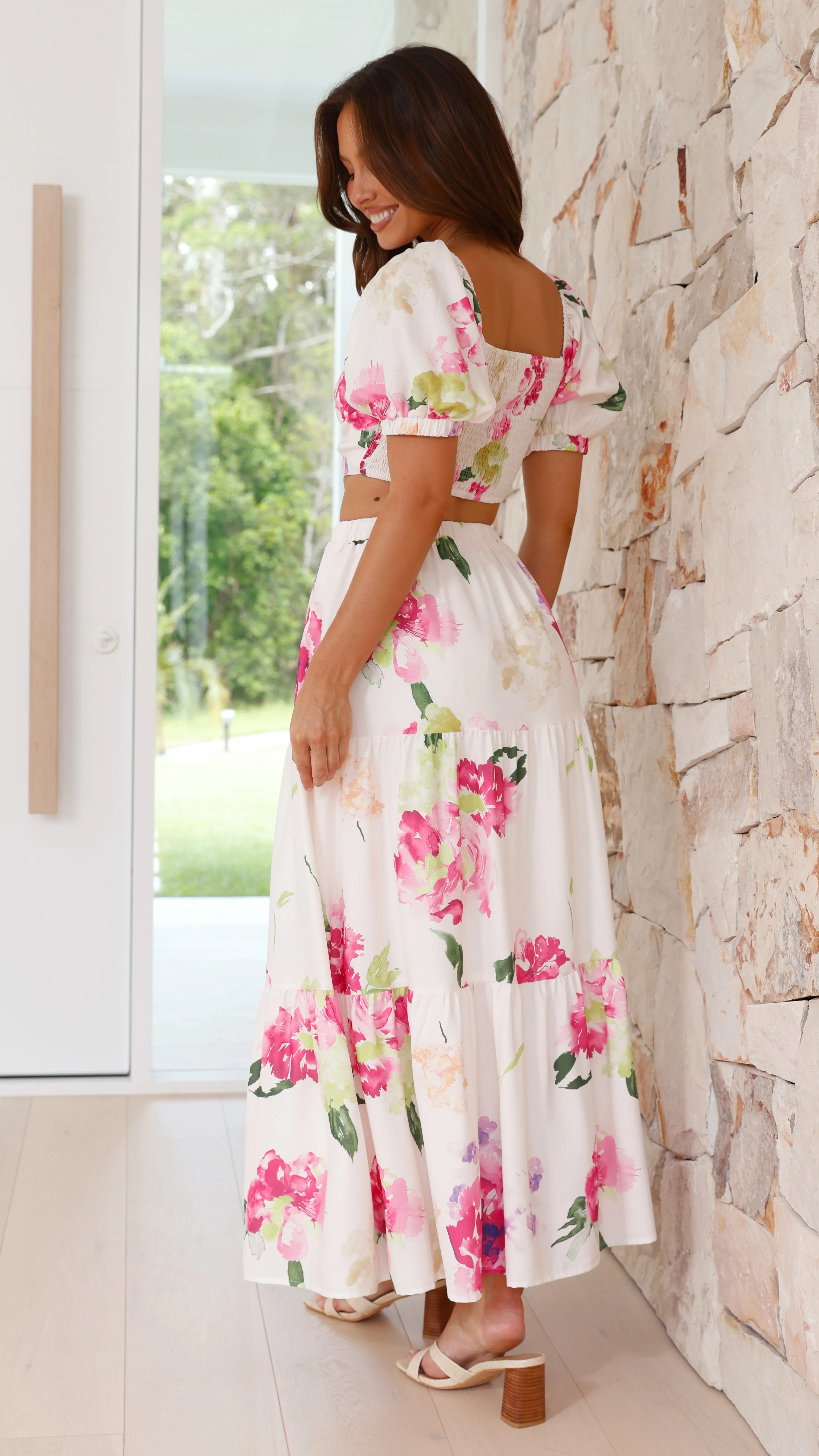 Jasmine Maxi Skirt - Sweet Floral sold by Billy J product image thumbnail 2