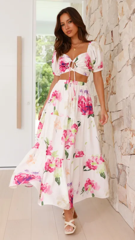 Jasmine Maxi Skirt - Sweet Floral sold by Billy J