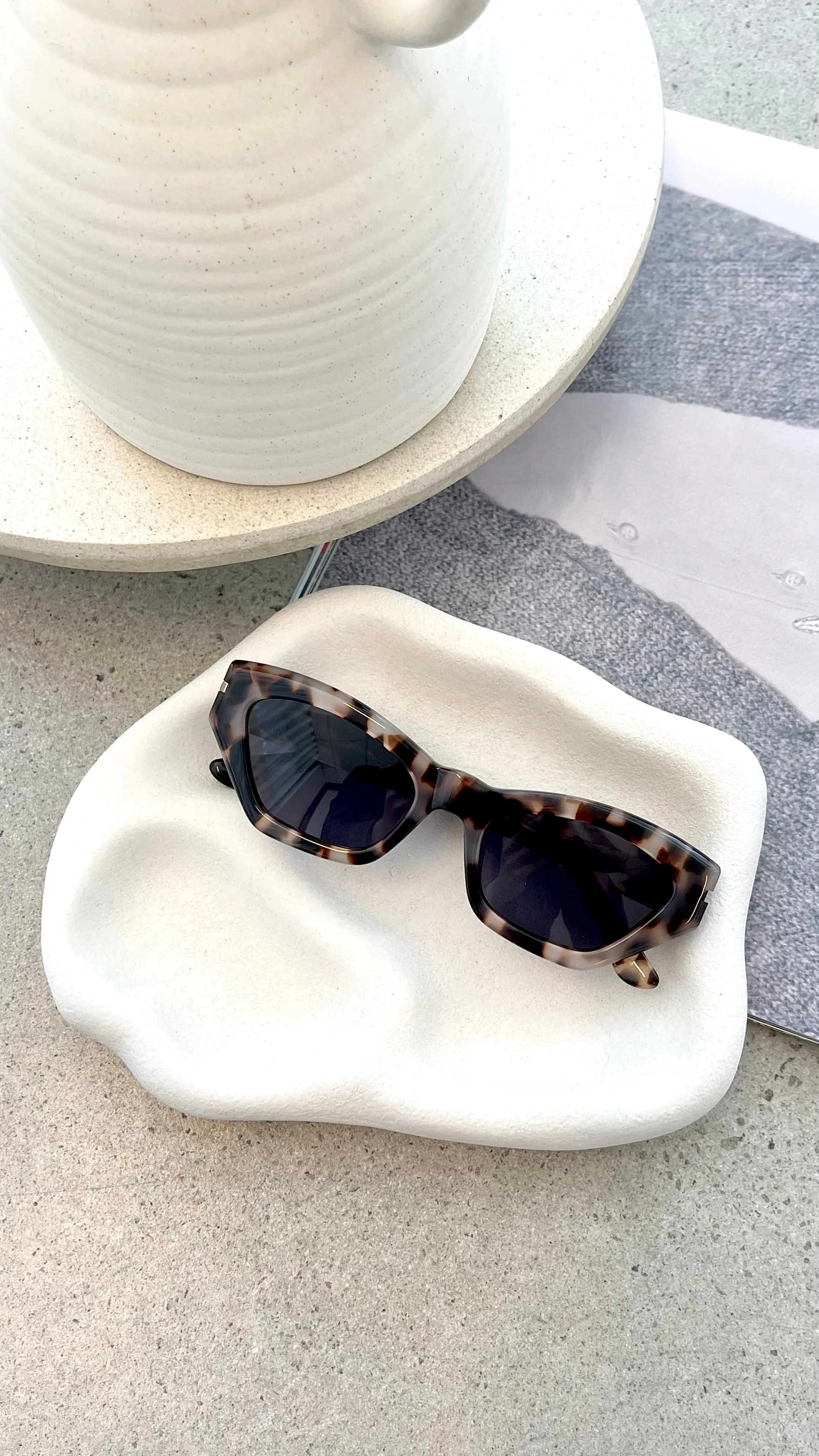 The Ellingson Sunglasses - Marble Tort Jet sold by Billy J product image thumbnail 4