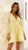 Charlotte Mini Dress - Yellow sold by Billy J