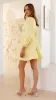 Charlotte Mini Dress - Yellow sold by Billy J