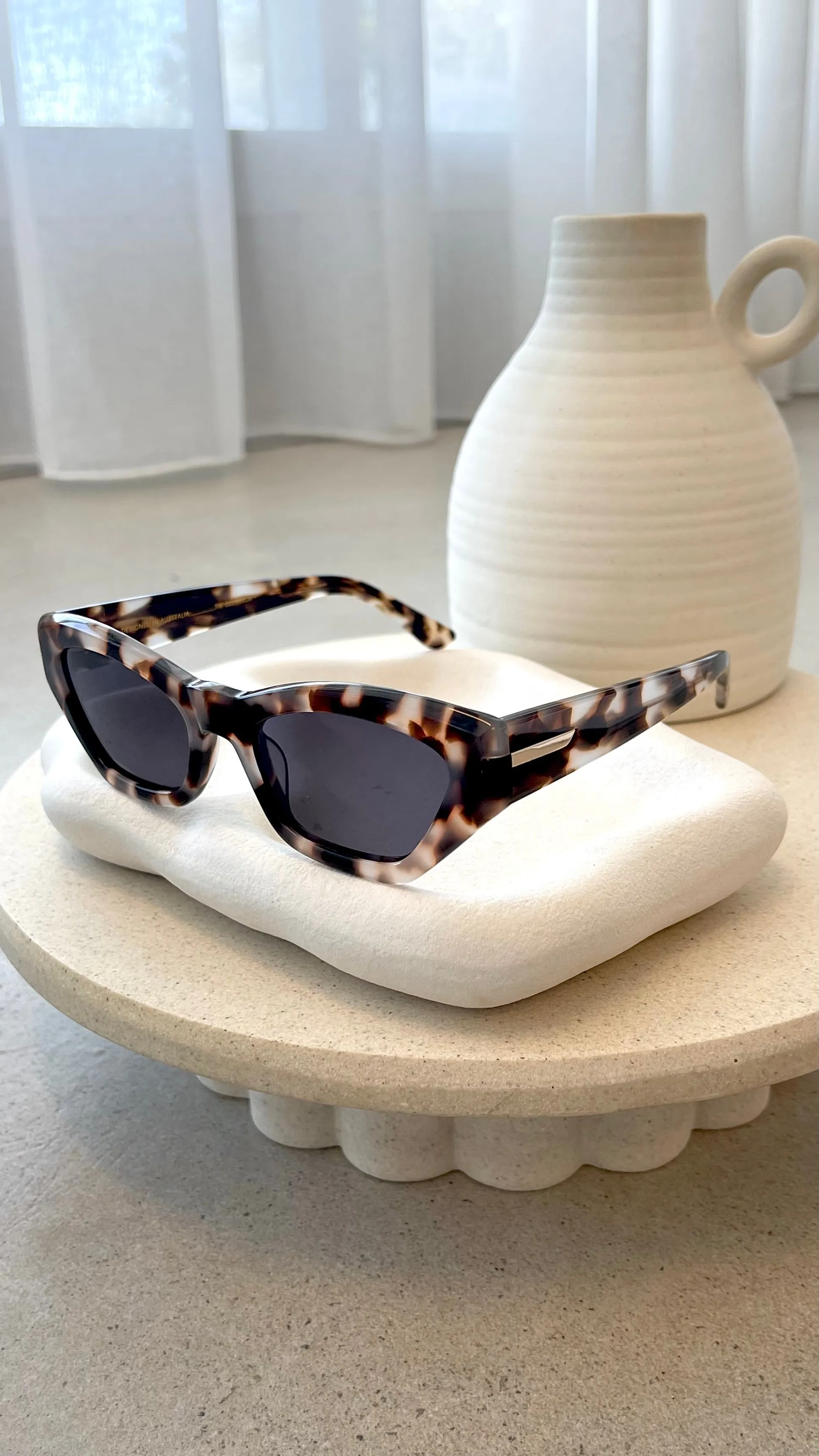 The Ellingson Sunglasses - Marble Tort Jet sold by Billy J product image thumbnail 3