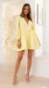 Charlotte Mini Dress - Yellow sold by Billy J