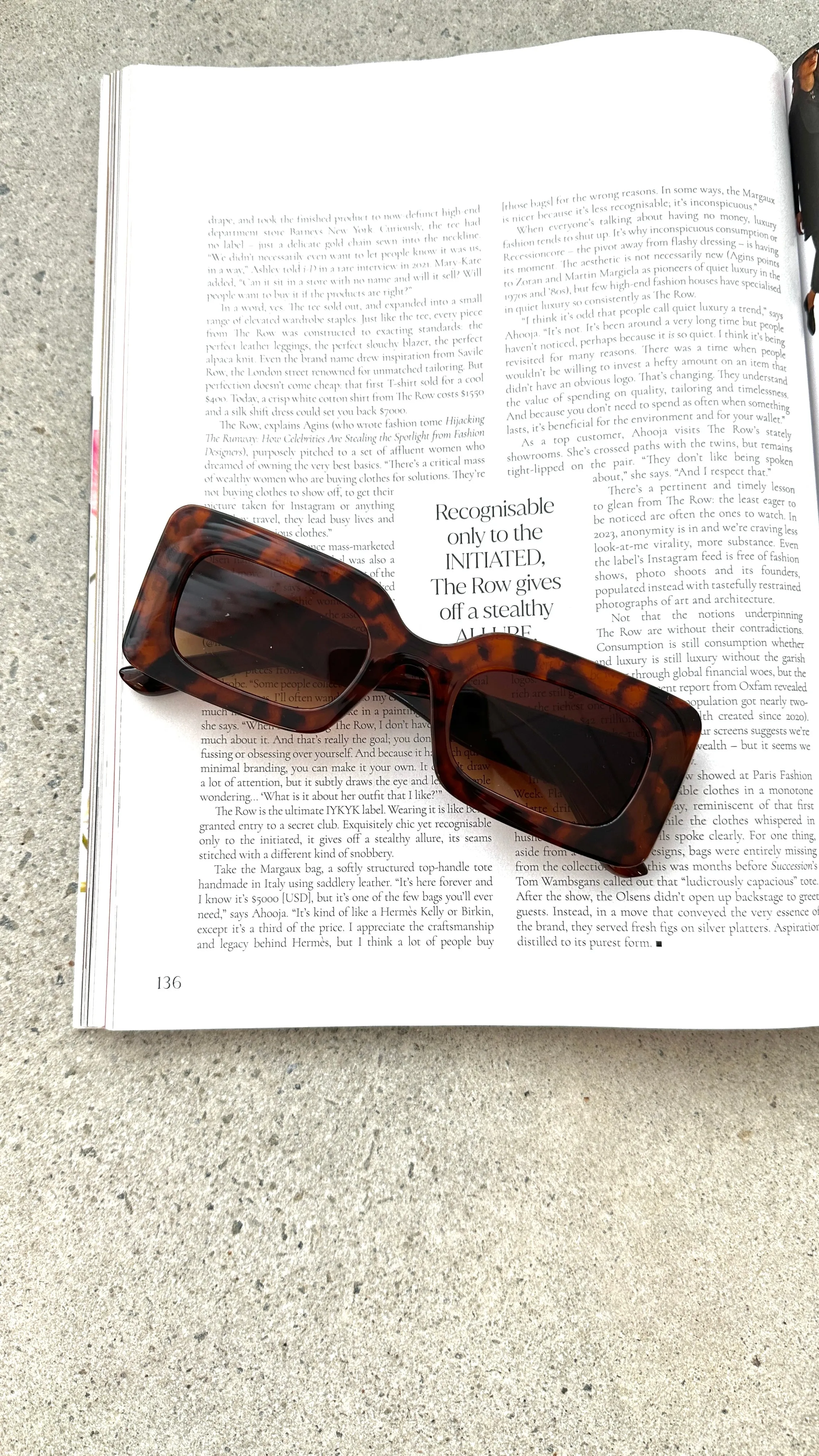 RC Tort Beach Sunglasses - Tort sold by Billy J product image thumbnail 5