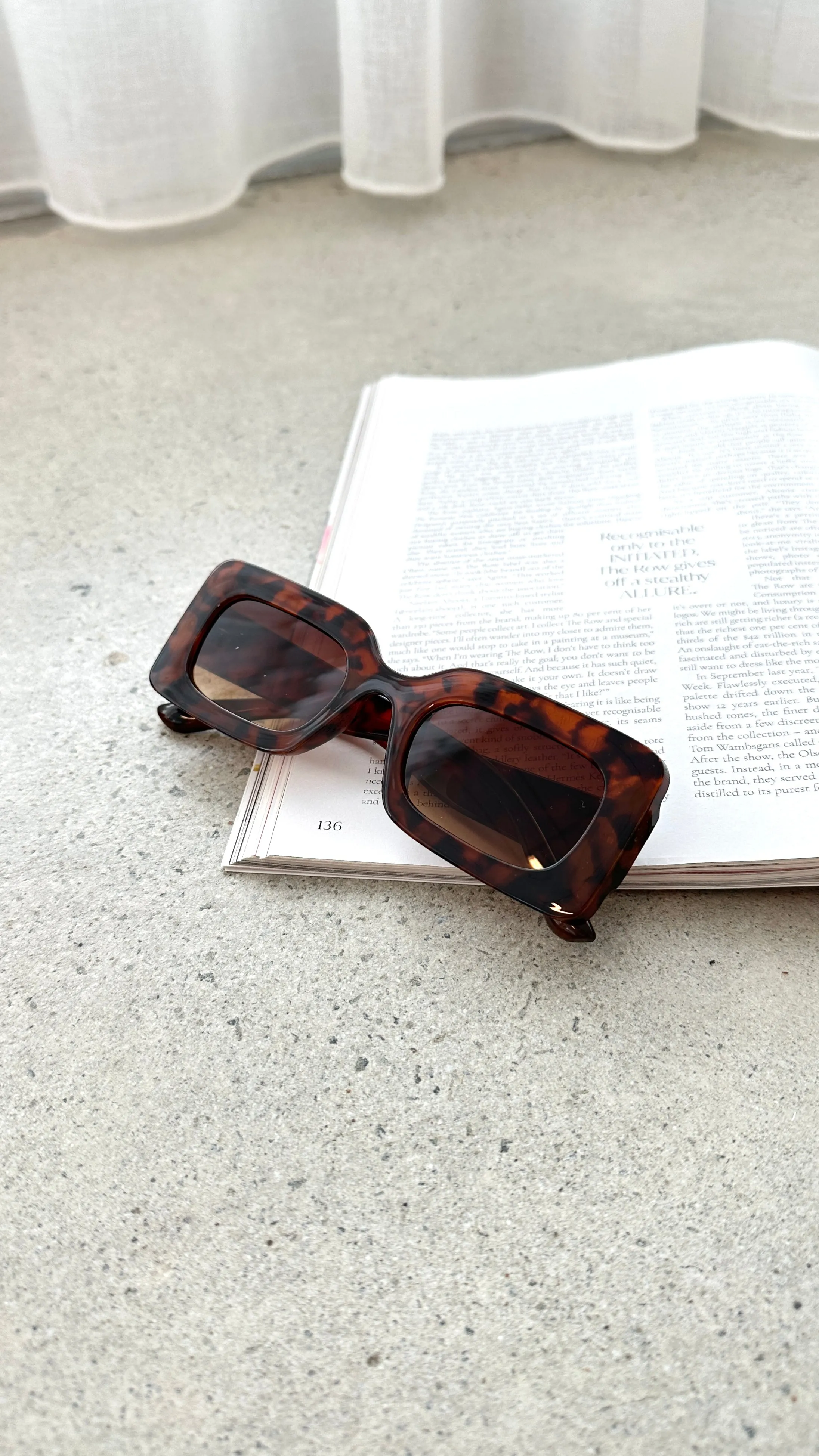 RC Tort Beach Sunglasses - Tort sold by Billy J product image thumbnail 2