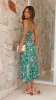 Laury Midi Dress - Green Floral sold by Billy J