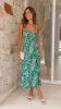 Laury Midi Dress - Green Floral sold by Billy J