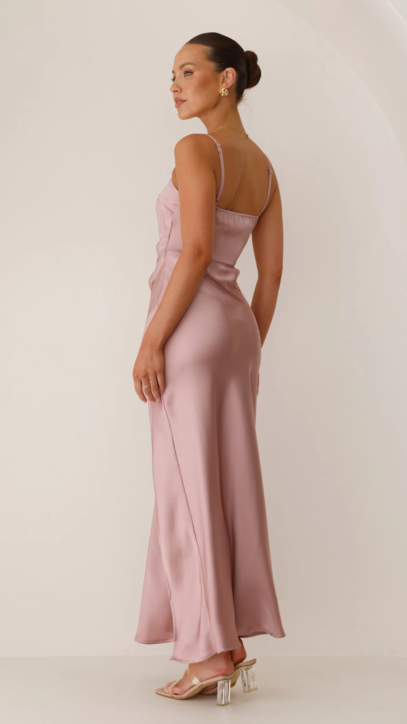 Ilana Maxi Dress - Dusty Pink sold by Billy J product image thumbnail 4
