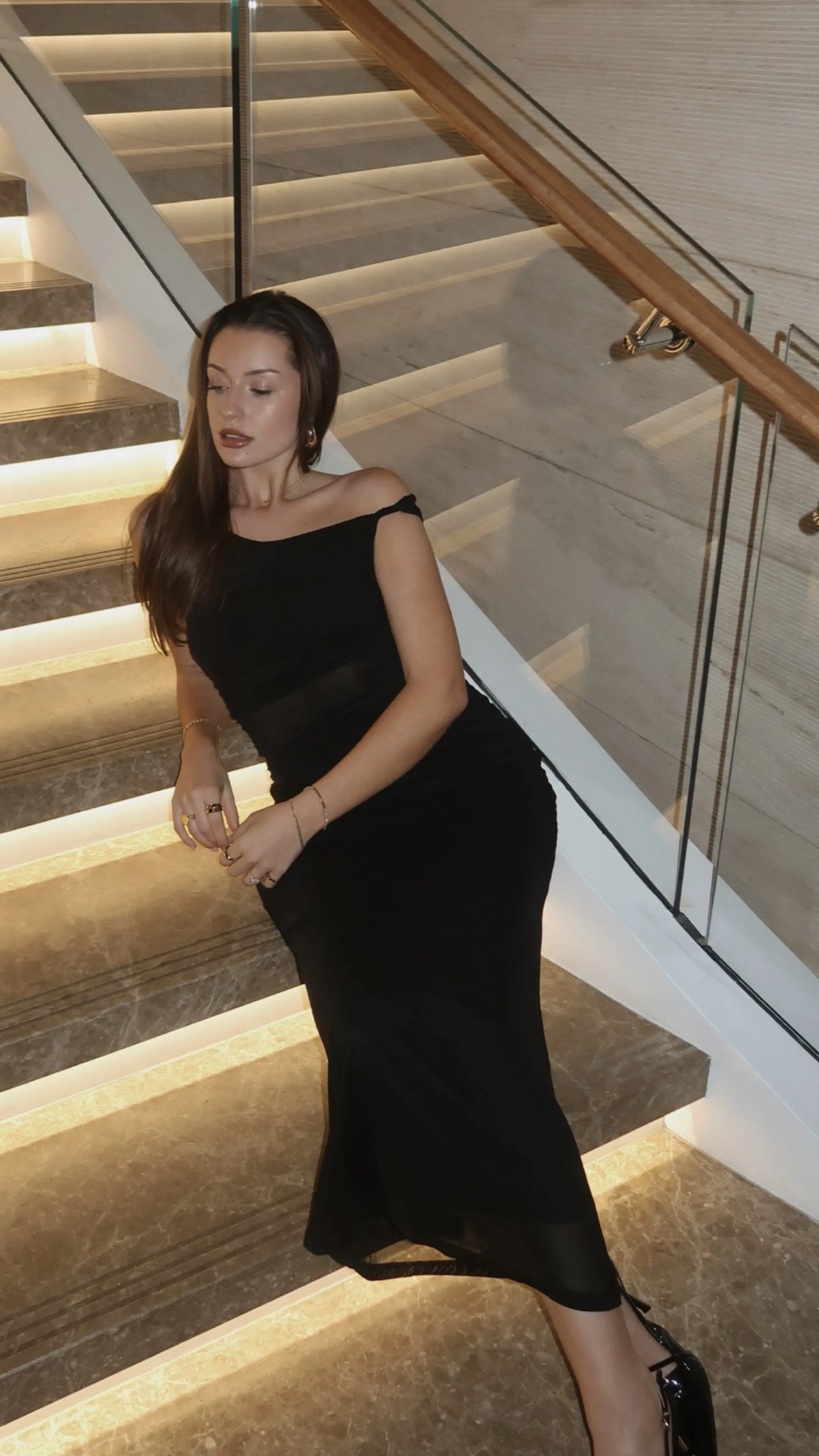 Iantha Maxi Dress - Black sold by Billy J product image thumbnail 5