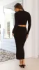 Pacey Maxi Skirt - Black sold by Billy J