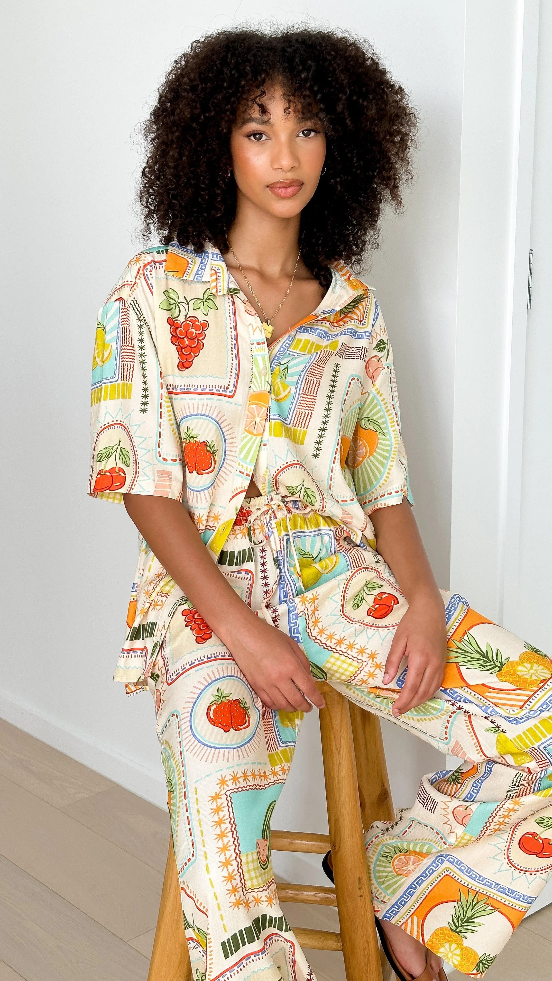 Agata Shirt - Agata Print sold by Billy J product image thumbnail 3
