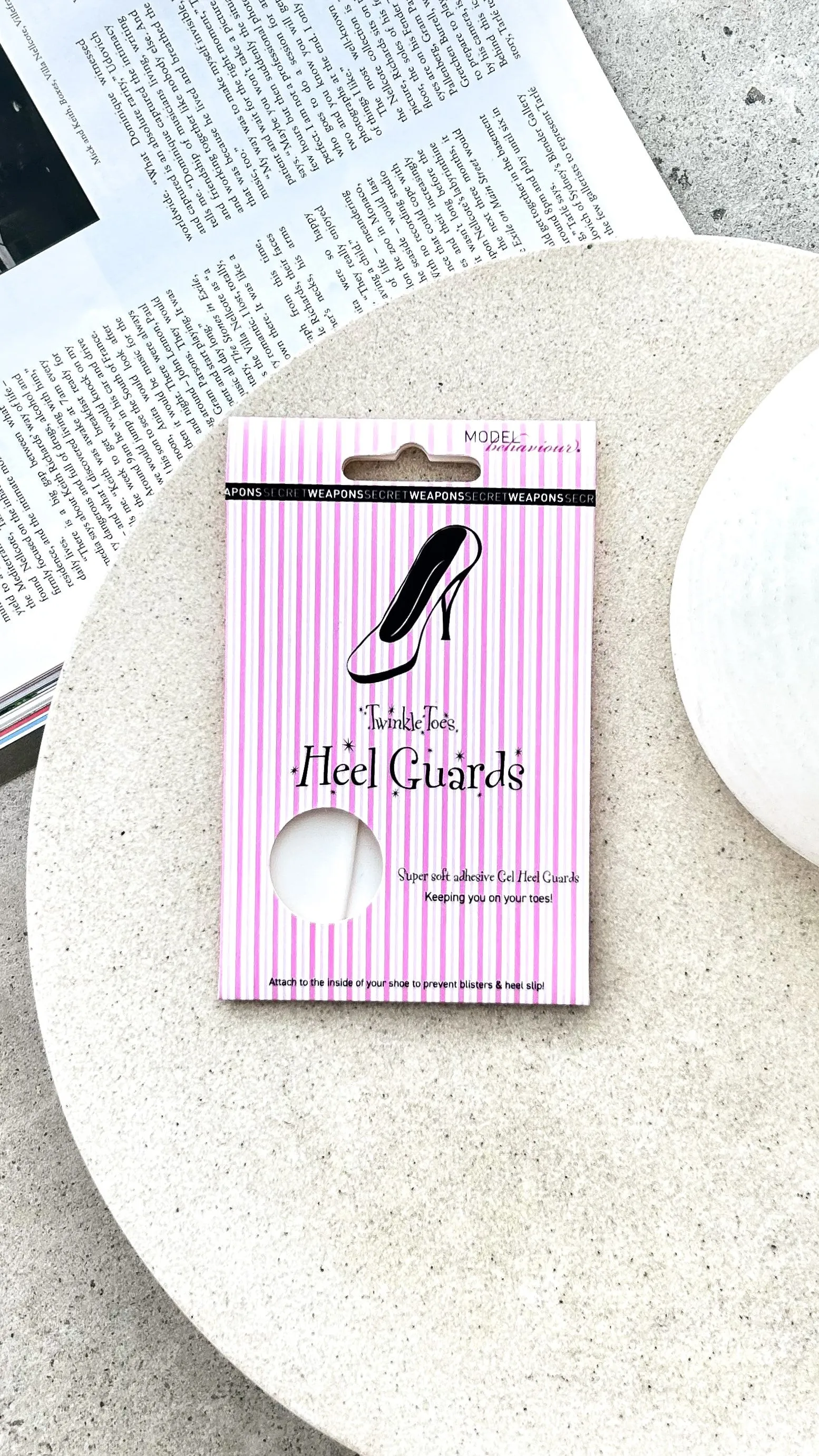 Heel Guards - Clear sold by Billy J product image thumbnail 3