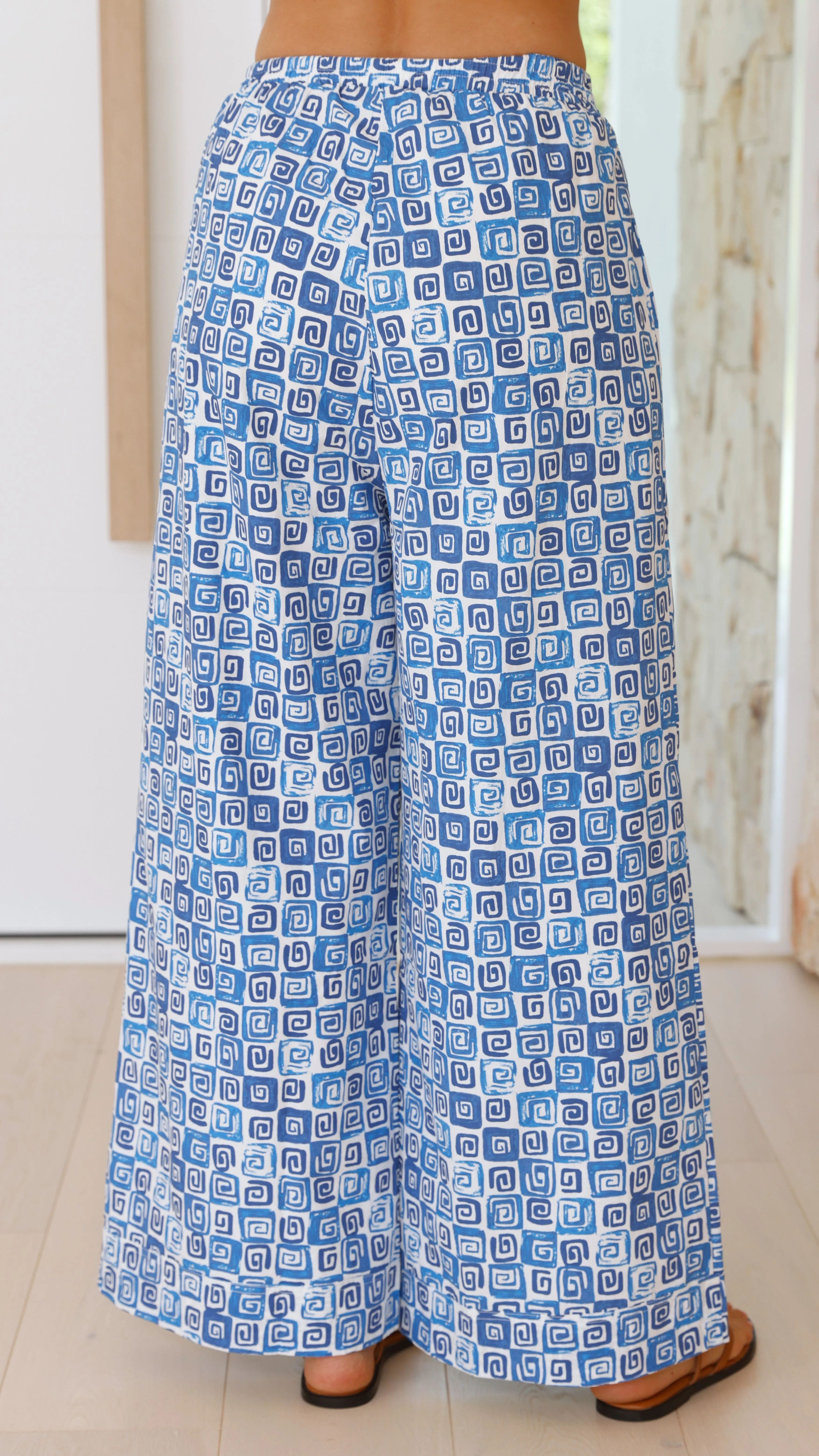 Calypso Pants - Ocean Print sold by Billy J product image thumbnail 3