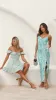 Debbie Midi Dress - Green Floral sold by Billy J