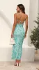 Debbie Midi Dress - Green Floral sold by Billy J