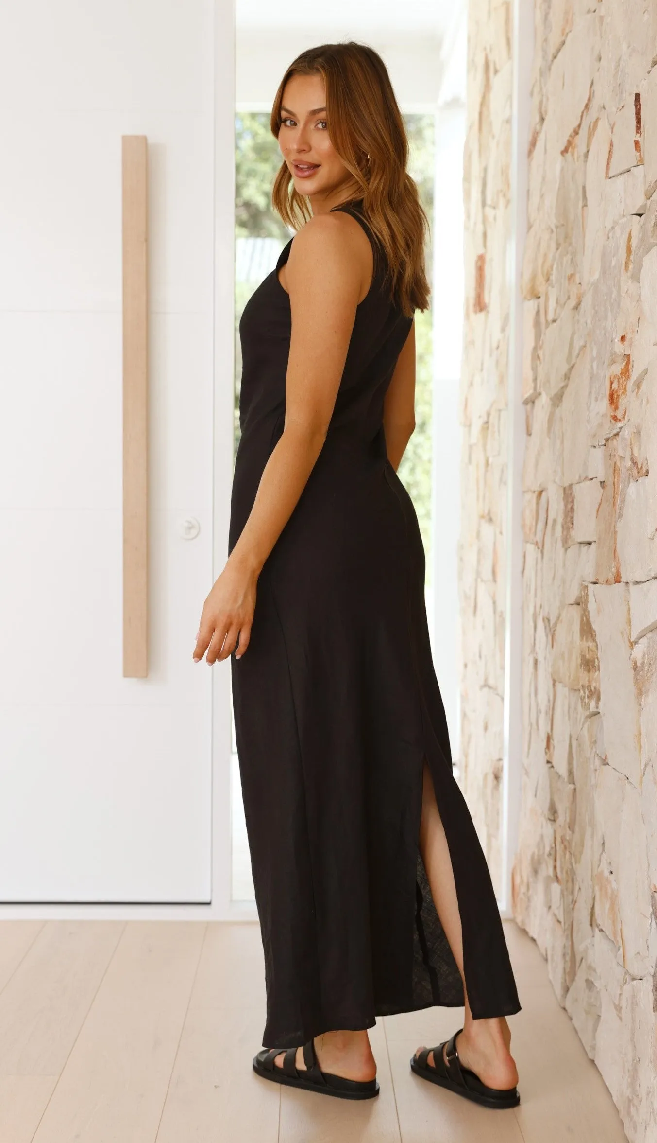 Naira Maxi Dress - Black sold by Billy J product image thumbnail 2