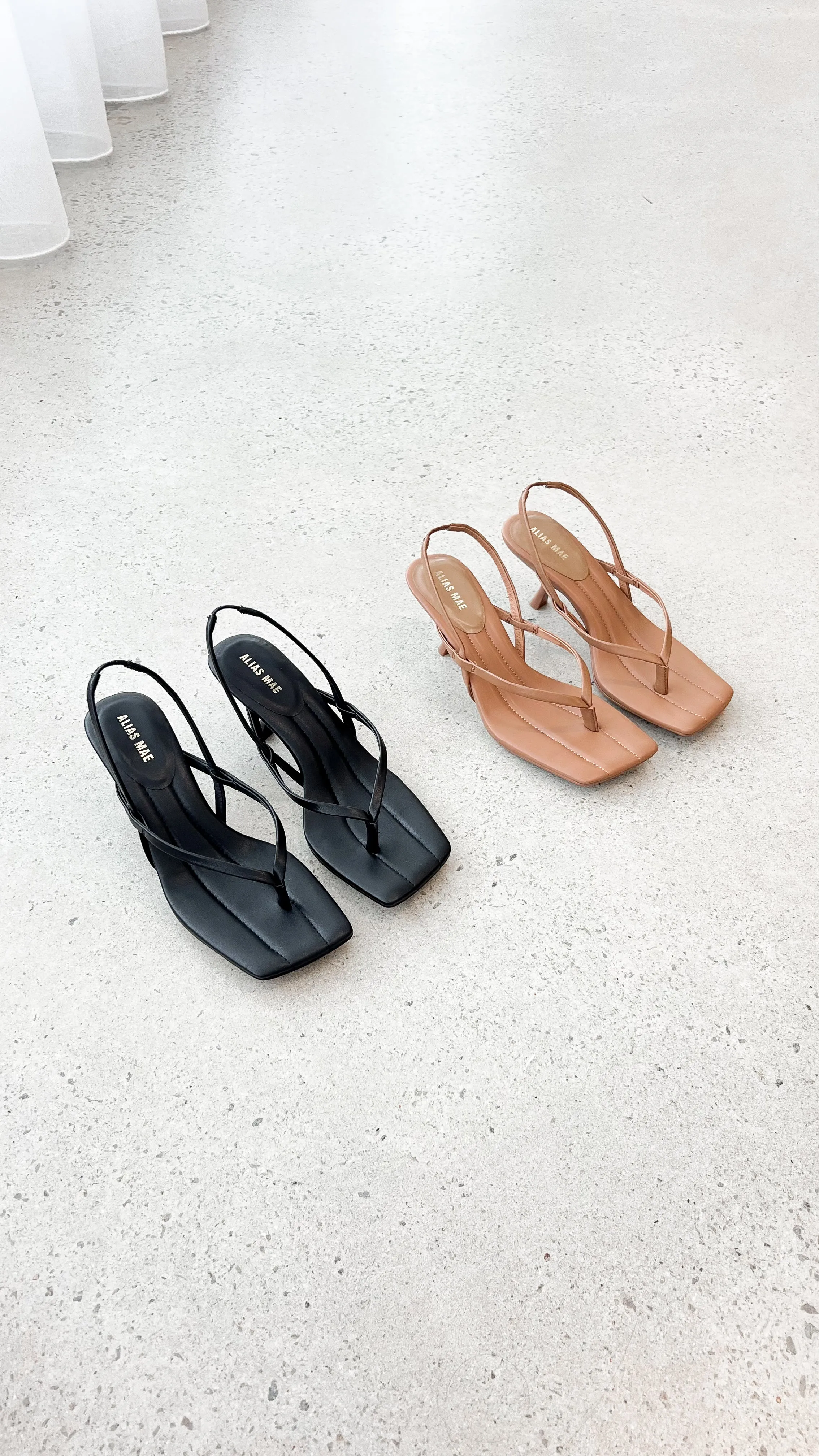 Alias Mae Jem Heel - Black Leather sold by Billy J product image thumbnail 2