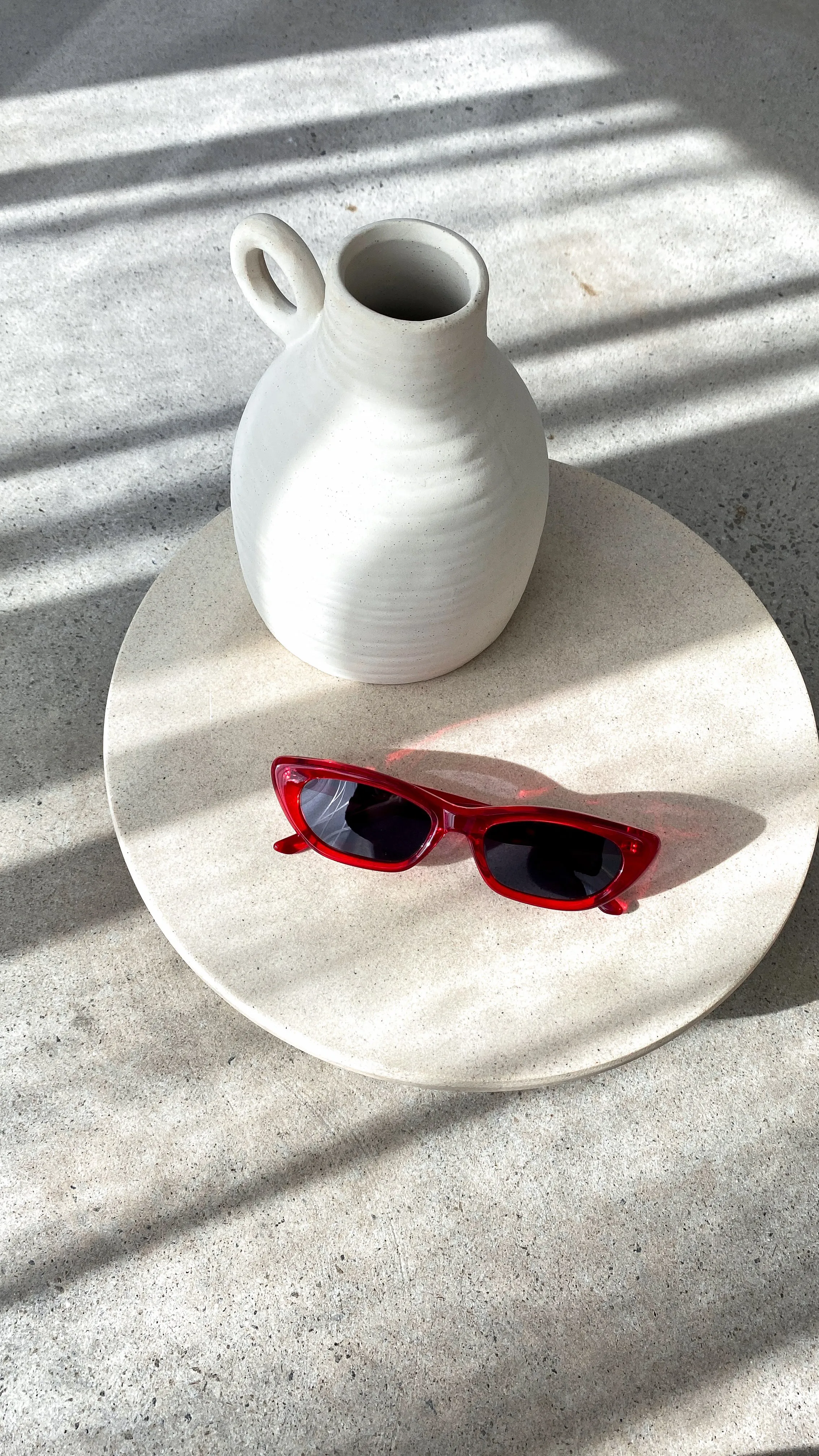 The Caroline Sunglasses - Ruby sold by Billy J product image thumbnail 2